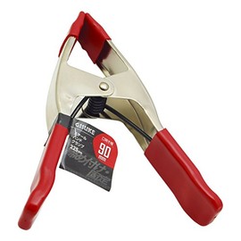 Takagi GISUKE Steel Hand Clamp 90mm【Mouth Opening Width 90mm】【Spring-Type for Easy Operation】【Tightening and Fixing】Tool for Woodworking, Metalwork, Hardware, Fixing, Clamping, Vise, DIY