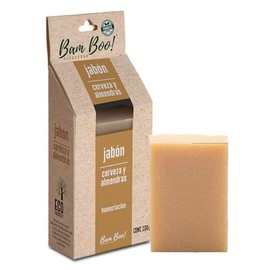 20 Pack Jabón Artesanal Natural Cerveza y Almendras 100 G Bam Boo! Lifestyle