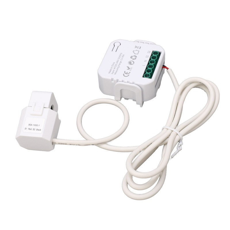 WiFi Energy Monitor Single Phase Smart Electricity Meter with Clamp