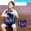 FTJCF 16" Backpack for Boys, 3Pcs Kids Spider Bookbag with
