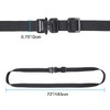 Vigorport Utility Straps with Quick Release Metal Buckle, Nylon Backpack