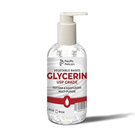 Pacific Pelican Vegetable-Based Glycerin | USP Grade | Softens & Moisturizes | Multi-Purpose (16 fl oz)
