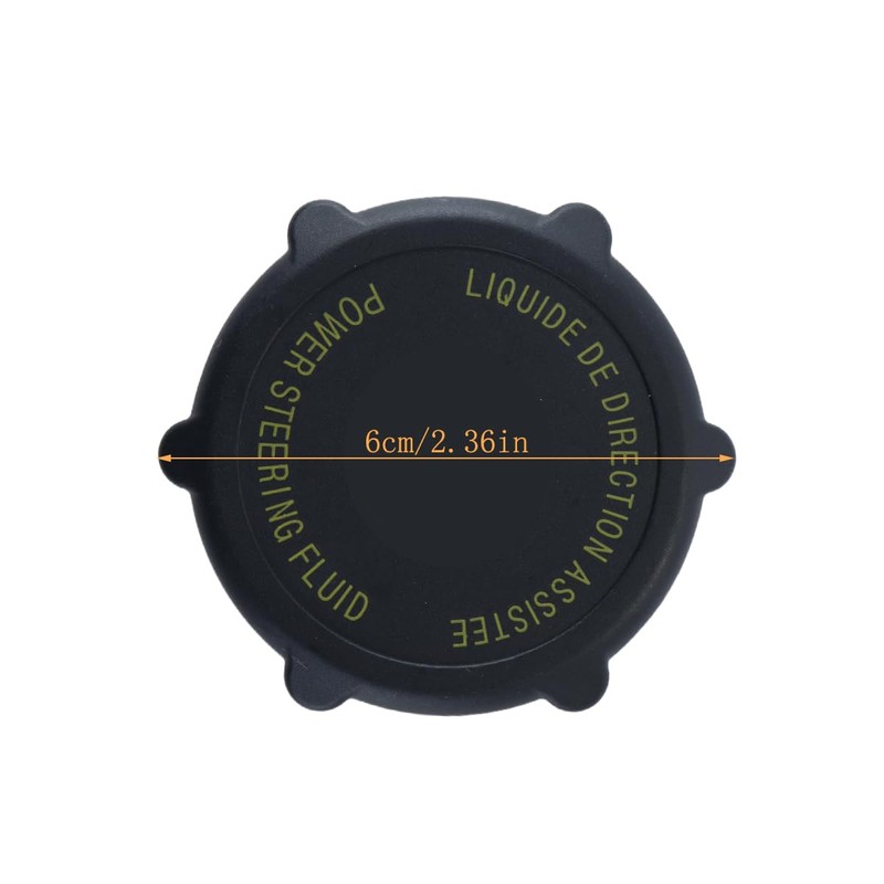 Hoite Power Steering Reservoir Tank Cap ，97BG-3A006-BA for Ford Focus