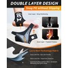 WKWE Adjustable Ankle Brace for Men - Ultra-Thin Breathable &