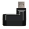 Sanpyl Hub Adaptador USB, Delgado 3 Puertos USB 2.0 Mini