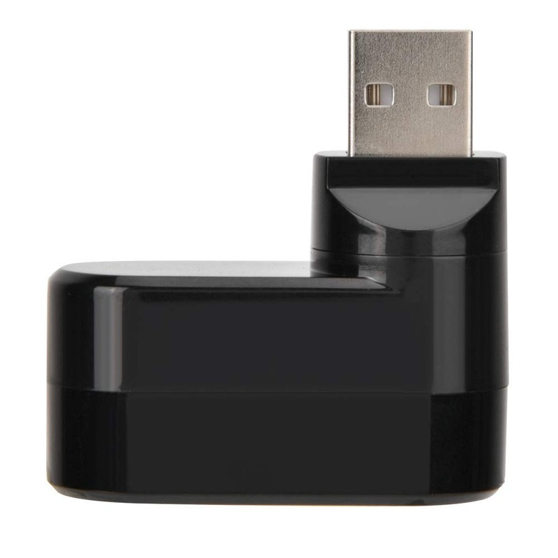 Sanpyl Hub Adaptador USB, Delgado 3 Puertos USB 2.0 Mini