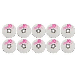 CD R Blank Discs, 52X 730MB Recordable Discs for Data and Music, with Protective Case, Recordable Media Blank CDs for Video Camera (Jectsep9fgcerybw-11)