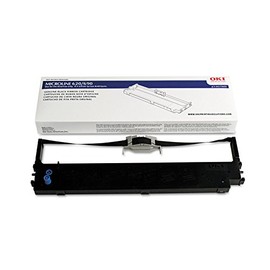 Oki Dot Matrix Ribbon - Black - 1 Each - 8 Million Characters - 1 Each