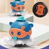 Baby Floating Ball Toy Electric Octopus Bath Toy Music Light