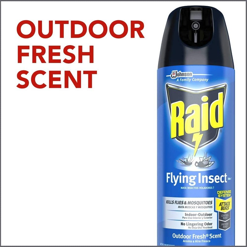 Raid Flying Insect Killer, 15 Ounce (Pack of 6)