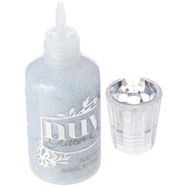 Tonic Studios Nuvo Glitter Drops-Silver Moondust, Other, Multicoloured