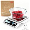 BOMATA 0.1g High Precision Food Scale, USB Rechargeable, 13lb Digital