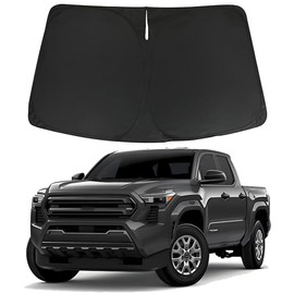 D-Lumina Windshield Sunshade - Compatible with Toyota Tacoma 2024 2025 - Foldable Front Window Sun Protector, Sun Shade, Heat Shield