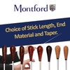 Montford Conductor's Baton – 14" with Pau Rosewood Pear-Shaped Handle