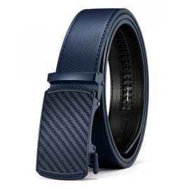 CHAOREN Mens Belt Leather Ratchet Belt - Customizable Fit, Effortless Style (35mm)