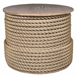 Paracord Planet 3 Strand Twisted ProManila Polypropylene Rope for Landscaping and Nautical – 1-1/4 Inch (10 ft)