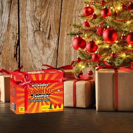 Punching Bag for Kids, Inflatable Punching Bag Kids 8-12 | Blow Up Boxing Bag, Fun Punch, Toy & Gifts for Boys and Girls, Fun Active Game Birthday Gift- Red