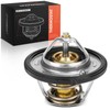 A-Premium Engine Coolant Thermostat with Seal Compatible with Nissan Altima