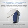 Core Products Sitback Rest Cushion Lumbar Support for Lower Back