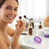 15 Pcs Sample Containers with Lid 2/3/5g Mini Travel Jars