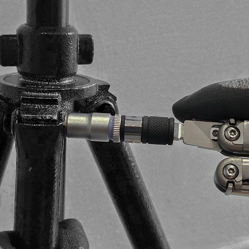 711L Flat End 1/4" Hex to Square Socket 2 in