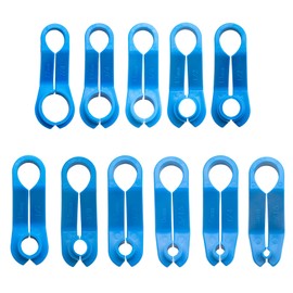 AUPREX 11 PCS AC/Fuel Line Disconnect Removal Tool Set for Ford and Others, Transmission Oil Cooler Line Quick Disconnect Kit from 3/16 to 7/8 Inch