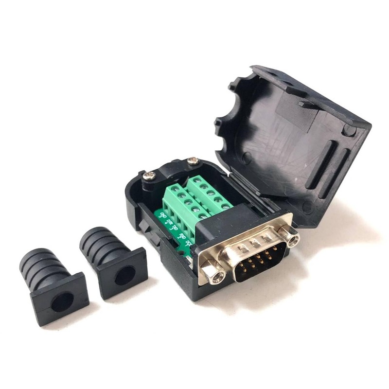 Audiofan D-SUB 9 Pin Male Cable Screw Screw 9+ GND