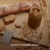 Peanut Butter Stirrer, Natural Nut Butter Mixer Steel Scraper Multi-Size: