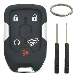 Funda De Repuesto Para Llavero Inteligente Para Chevy Silver Negro