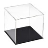 sourcing map Acrylic Clear Display Case Box Dustproof Protection Cube