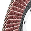HATANSE Pack of 10 Flap Discs Diameter 125 mm x