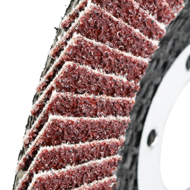 HATANSE Pack of 10 Flap Discs Diameter 125 mm x