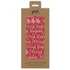 Merry Christmas Red White Script Christmas Glick Tissue Wrap Wrapping
