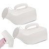 Urinal Bottle, 2Pack Male Portable Travel Pee Bottles, 1200ml Spill