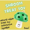 Fuzzl Eco Rubber Magic Shroom Treat Toy - Green -