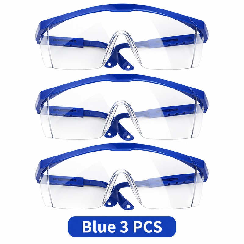 Protective Safety Glasses for Work & Cycling – Anti-Splash, Windproof