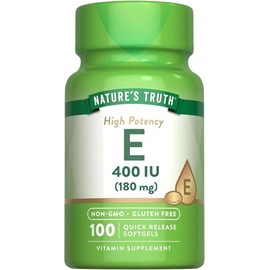 Nature's Truth Vitamin E 400 Complex with Natural D-Alpha, 100 Count (Pack of 3)