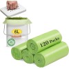Unbranded 120 Counts Mini Garbage Bags, 1.2 Gallon Small Compostable