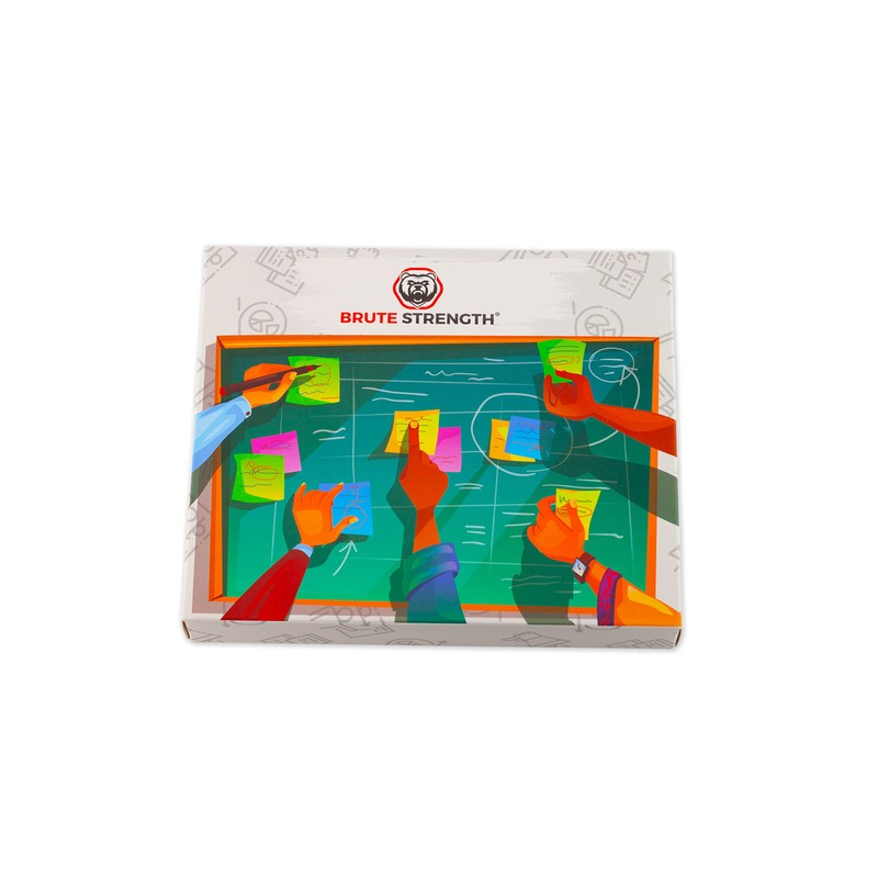 Dry Erase Magnets Set - 25 Pack Includes Marker -