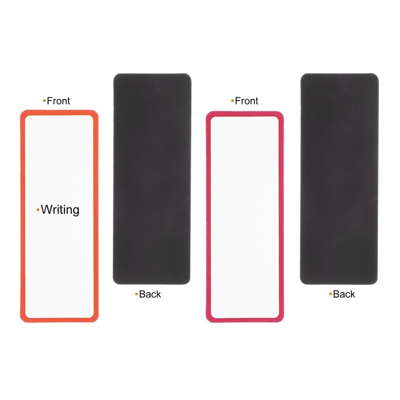 QUARKZMAN Pack of 54 Magnetic Whiteboard Labels 3 x 1