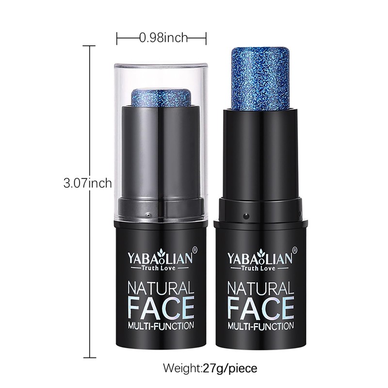 CHSEEO 6 Stück Glitzer Gel Sticks, 6 Farben Vielseitig Verwendbarer