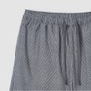 JAJU [JAJU] Men's Cotton Seersucker 5-Length Lounge Pants_Dark Gray