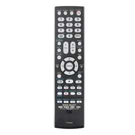 GHUST CT-90302 CT90302 Replacement Remote Control for Toshiba TV 46RV560U 46XF550U 46XV640UZ 46XV645U 46XV648U 50L1400 52RV530U 52RV535U 52RV53U 52XF550U 52XV645U 52XV648U 55G300U