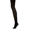 Gunze SABRINA Women's Tights, Beautiful Sheer, Deep Black, Anti-pilling, 50