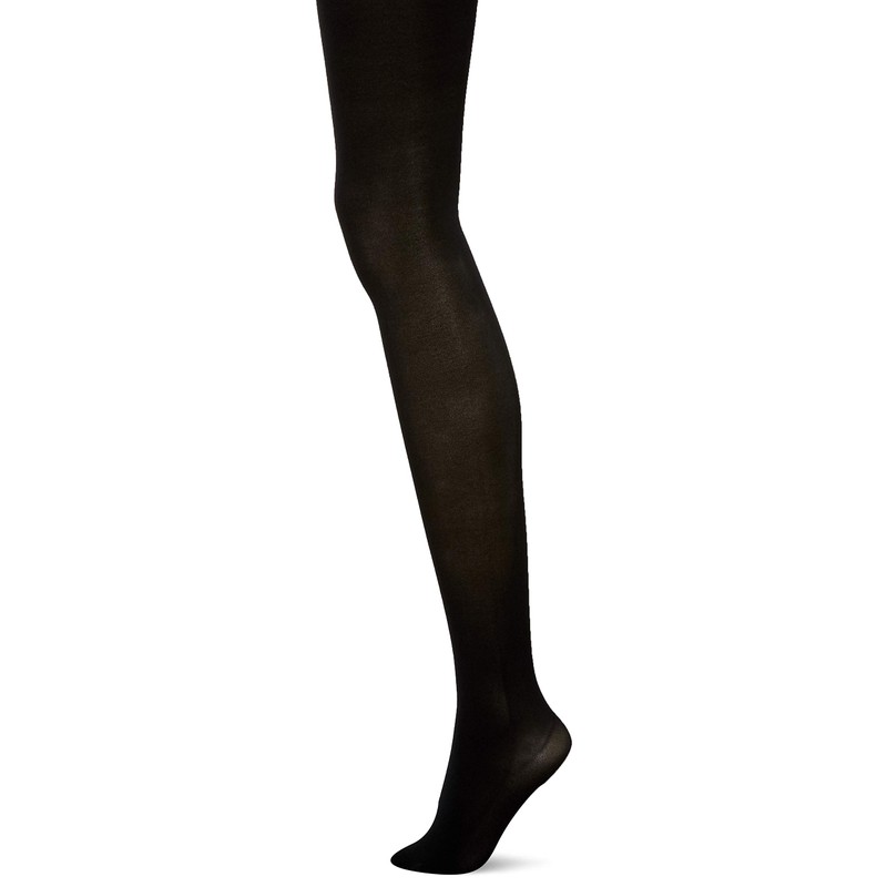 Gunze SABRINA Women's Tights, Beautiful Sheer, Deep Black, Anti-pilling, 50