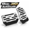 Non-Slip Aluminum Car Pedal Covers for Automatic & Manual Cars