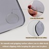 Koonmi Tempered Glass Chair Mat for Hardwood Floors & Carpets,