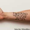 'Sheep' Temporary Tattoo - Water Resistant, Skin-Safe, Non-Toxic Transfer (TO00018066)