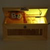 Wooden USB Electronic Box Cute Tiger Funny Interactive Stress-Relief Toy