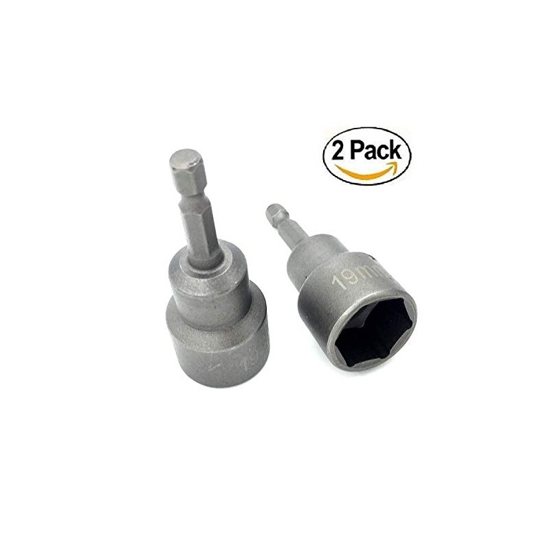 PANOVOS 2pc Leveling Scissor rv-Jacks Socket Drill Adapter With 1/4